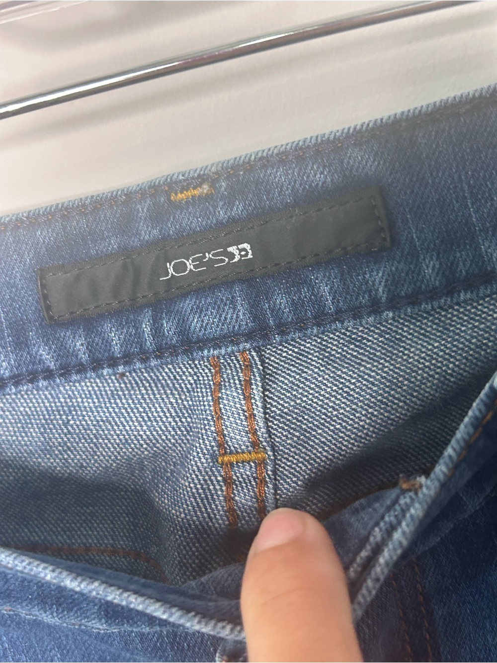 Joe’s Jeans Cigarette Fit Slim Straight Denim Jeans Women’s Size 28 Medium Wash - Picture 5 of 7